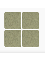 Coaster Square 4 pack Sage Felt