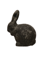 Distressed Cement Rabbit