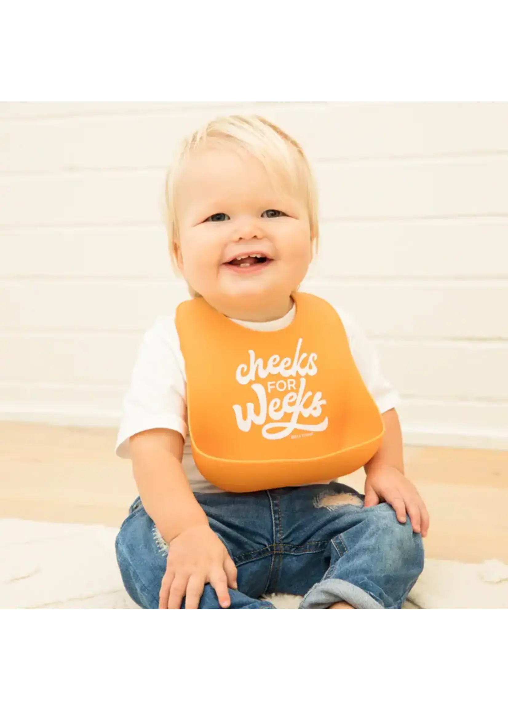 Cheeks for Weeks Bib