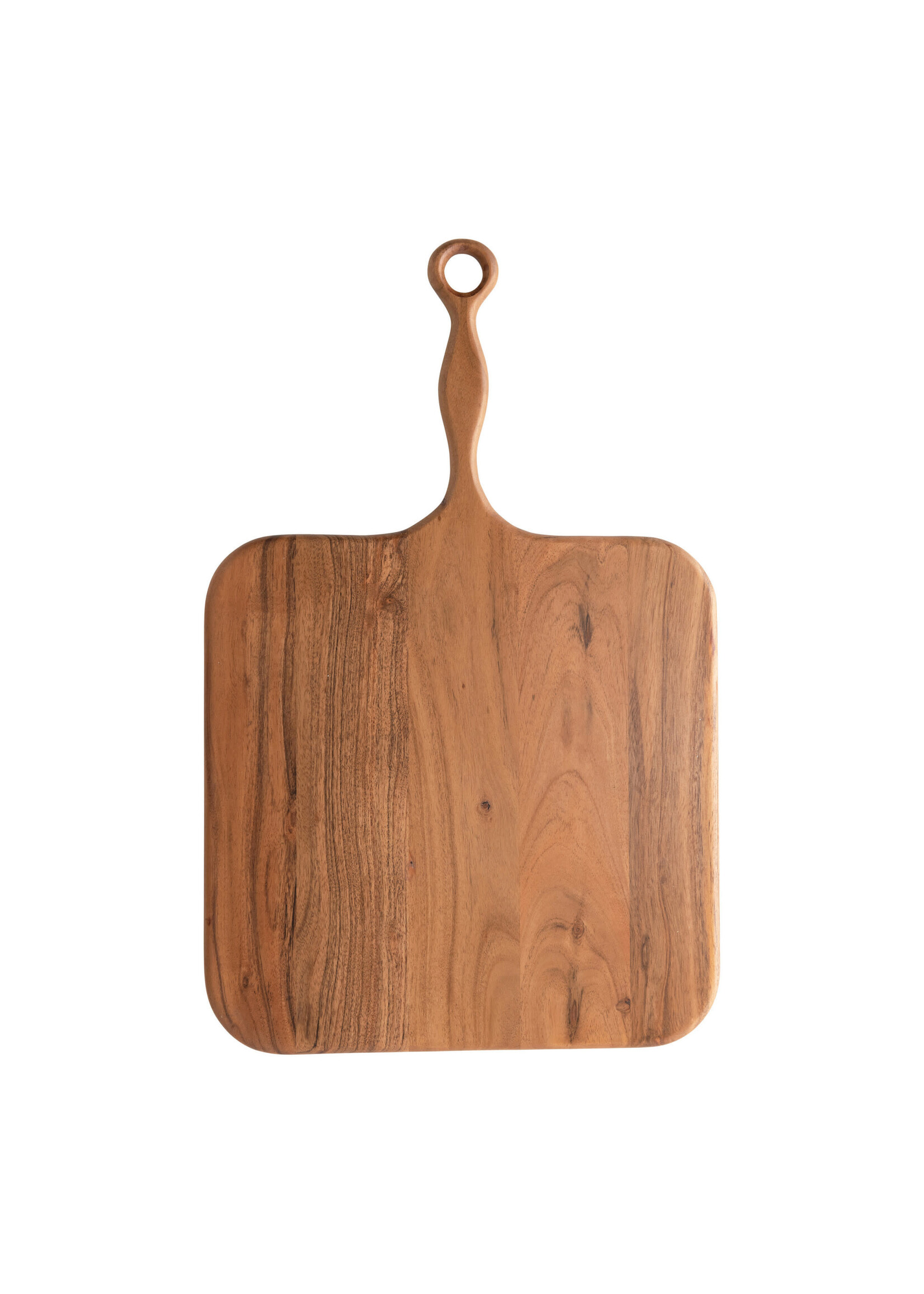 Acacia Wood Cheese/Cutting Board w/ Handle