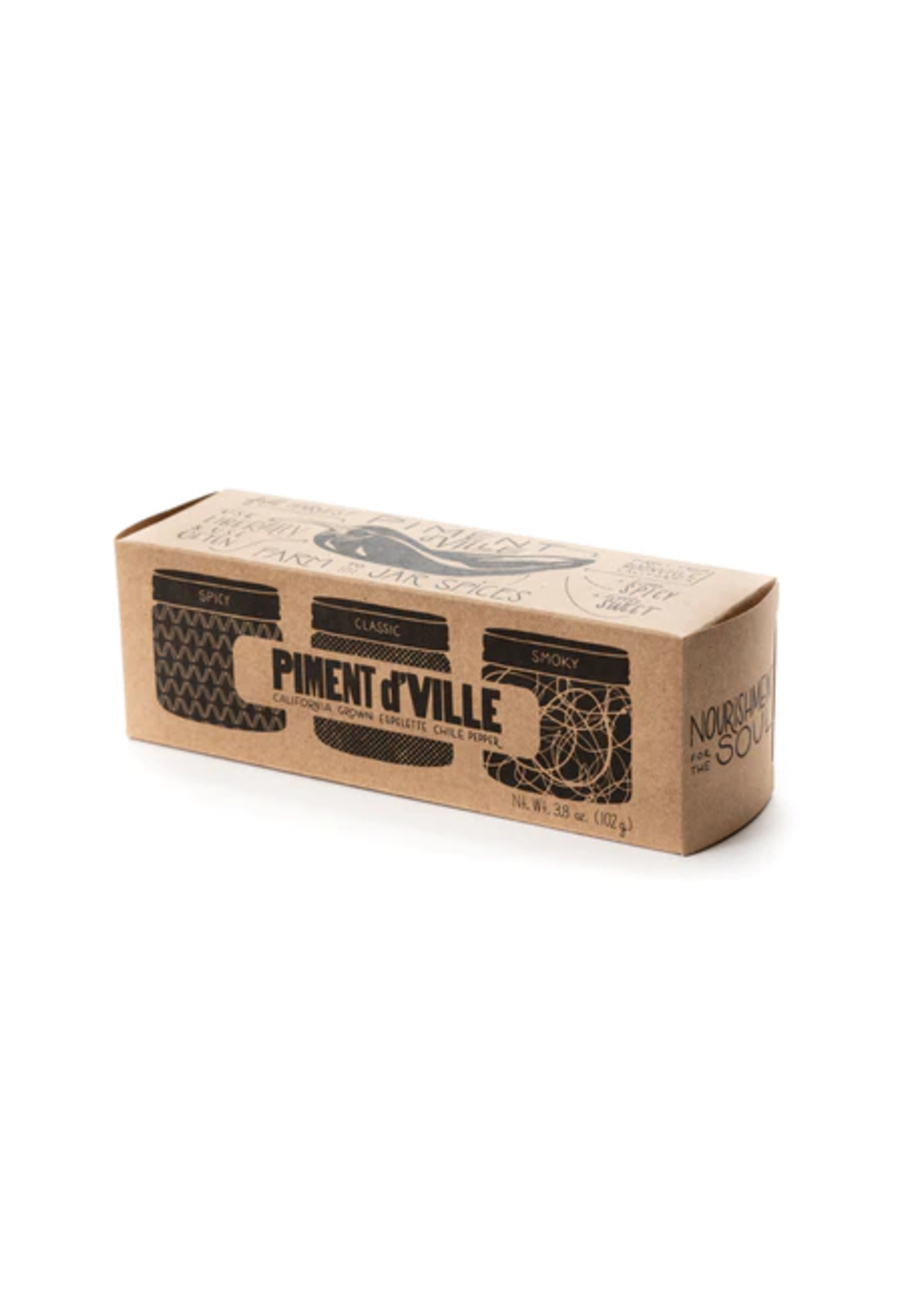 Piment d’Ville Collection Box - 3 - 1.2 oz Jars