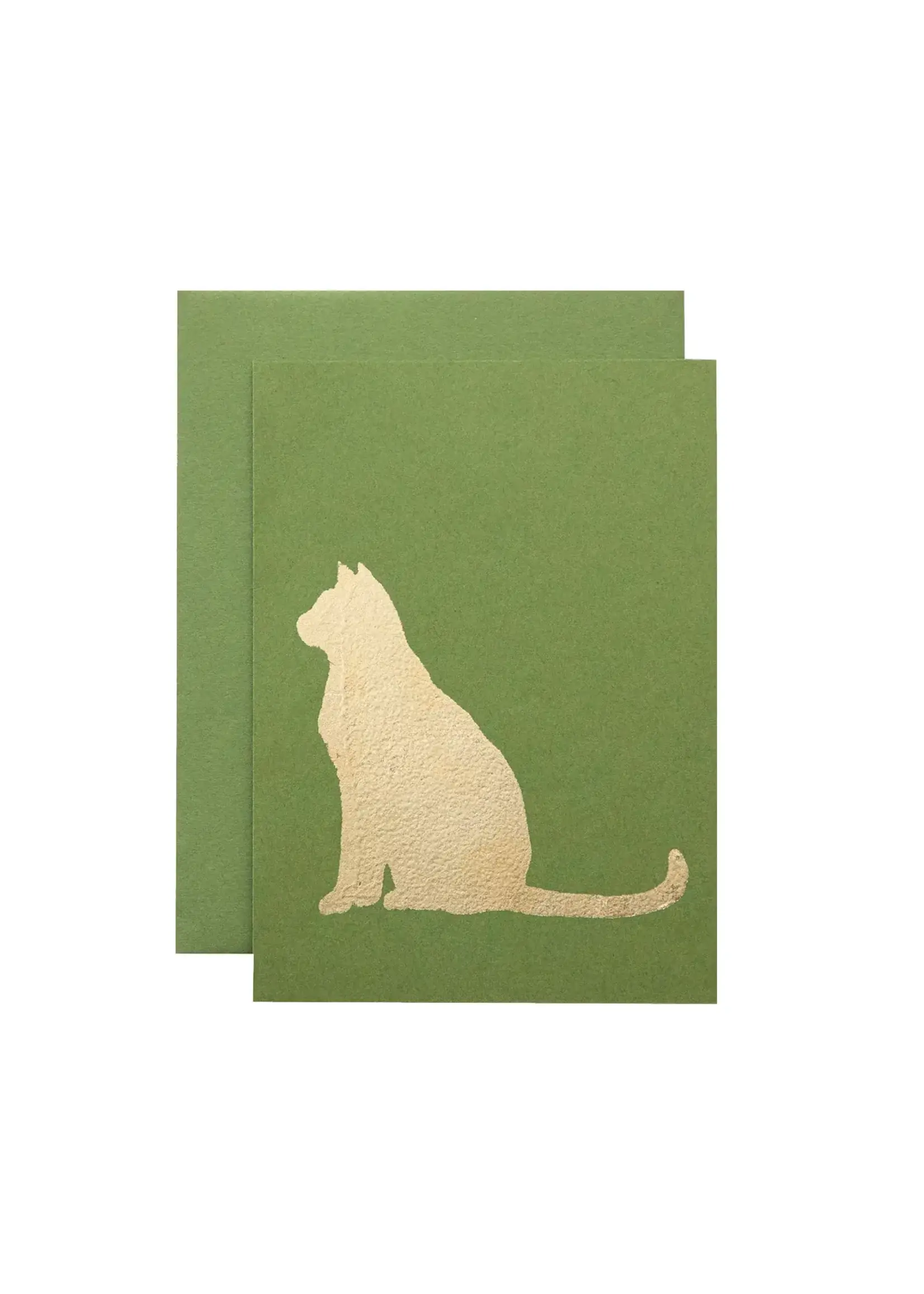 Green Cat Card