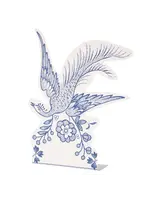 Blue Asiatic Pheasants Place Card (Pack of12)