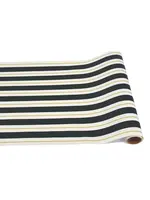 Black & Gold  Awning Stripe Runner