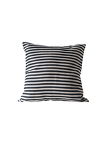 26" Woven Cotton Striped Pillow
