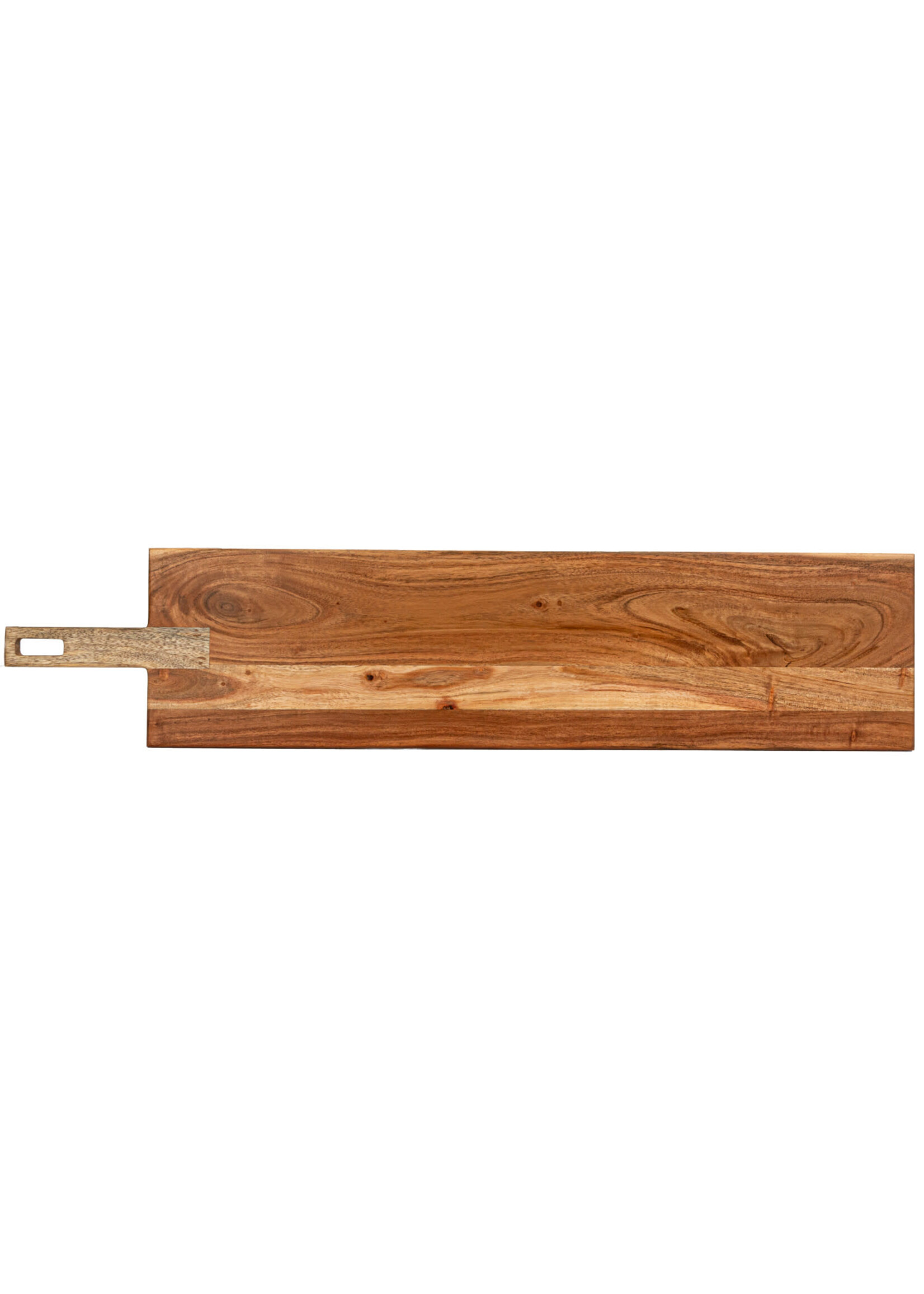 Acacia & Mango Wood Cheese/Cutting Board w/ Handle