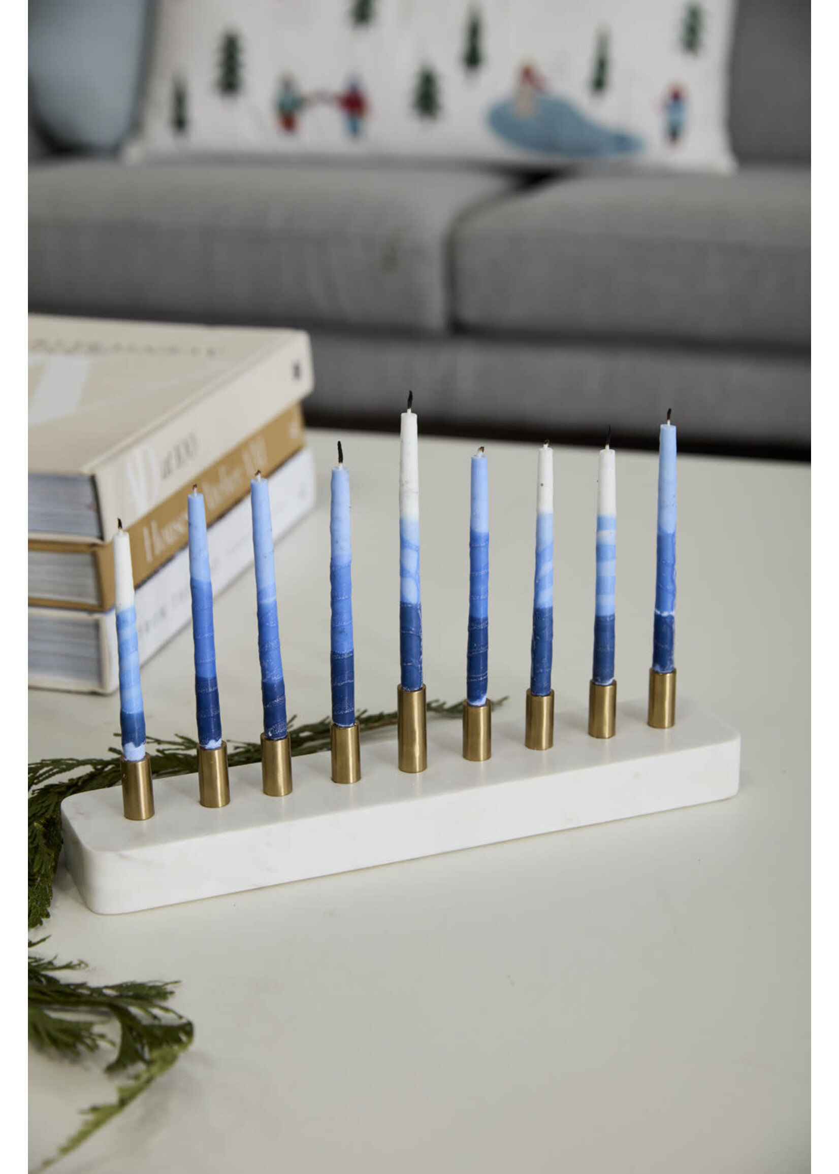 Noam Menorah 12"x 2.5"x 2.5"