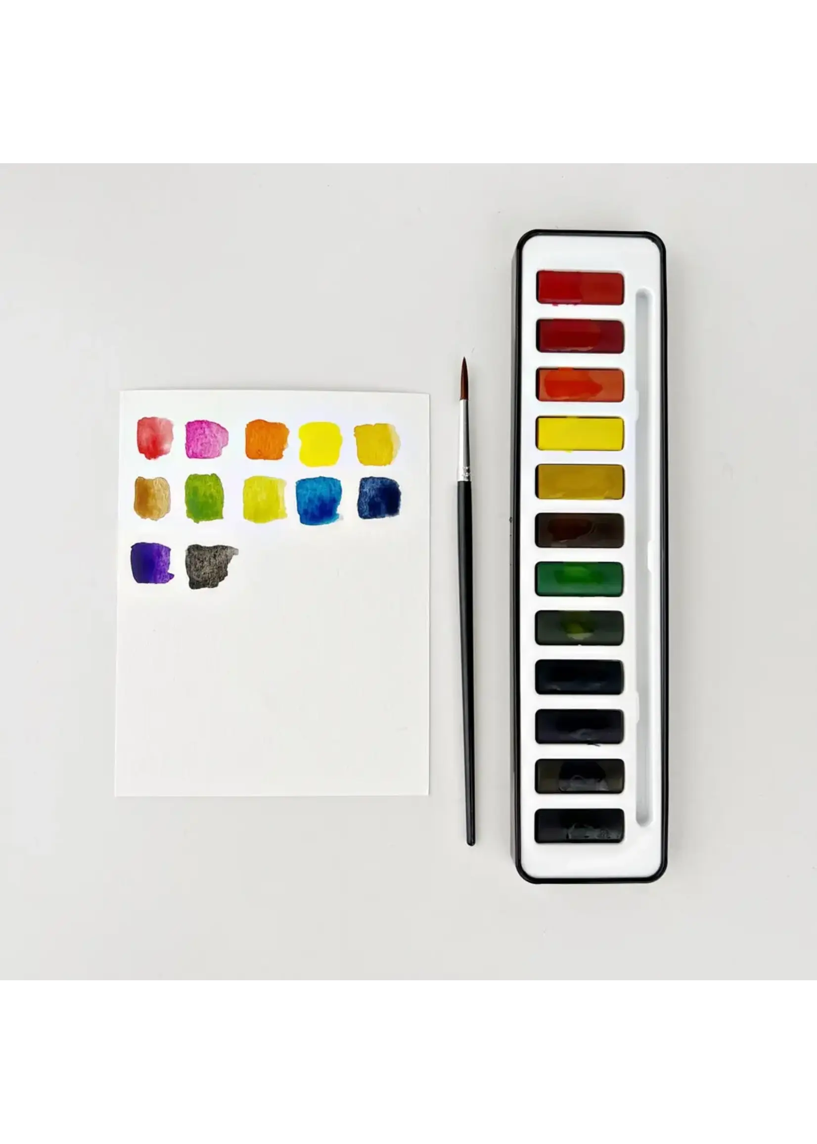 Emily Lex Studio Watercolor Paint Set (w/ 1 Brush)