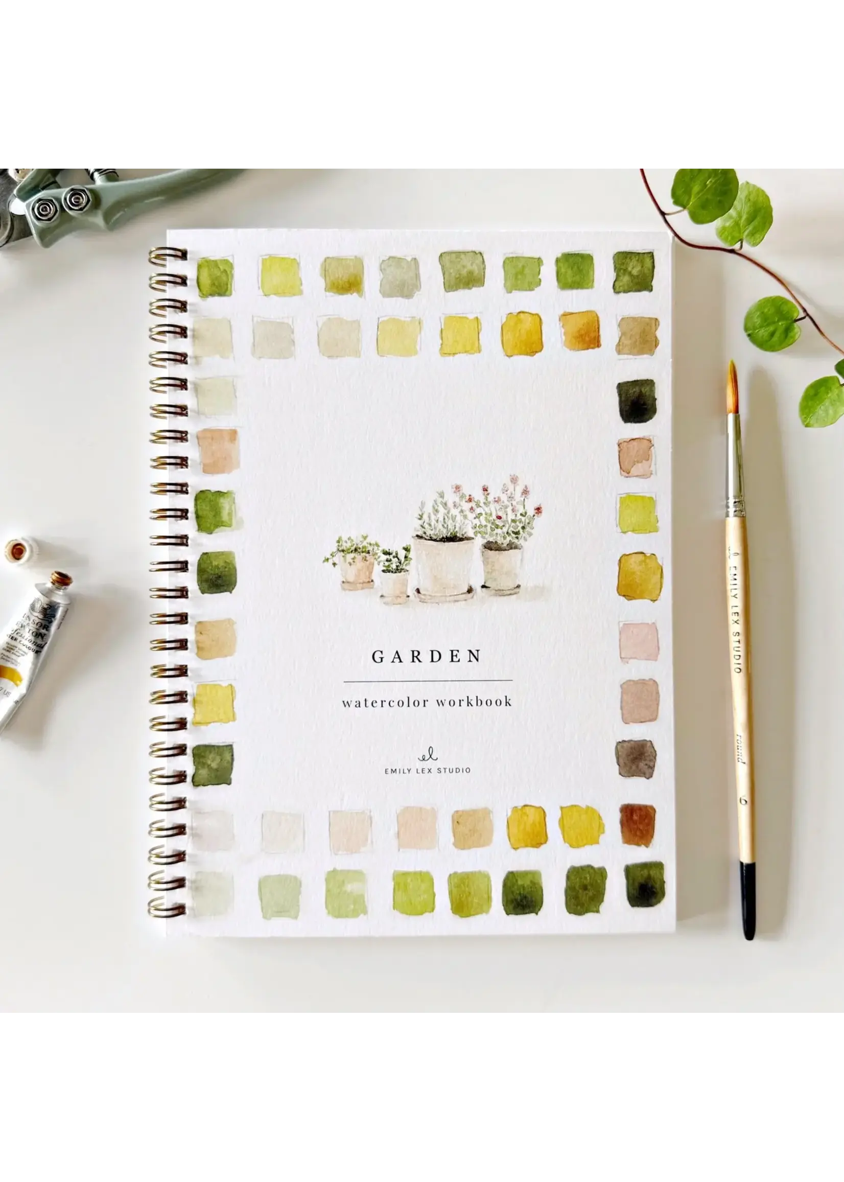 Emily Lex Studio Garden Watercolor Workbook