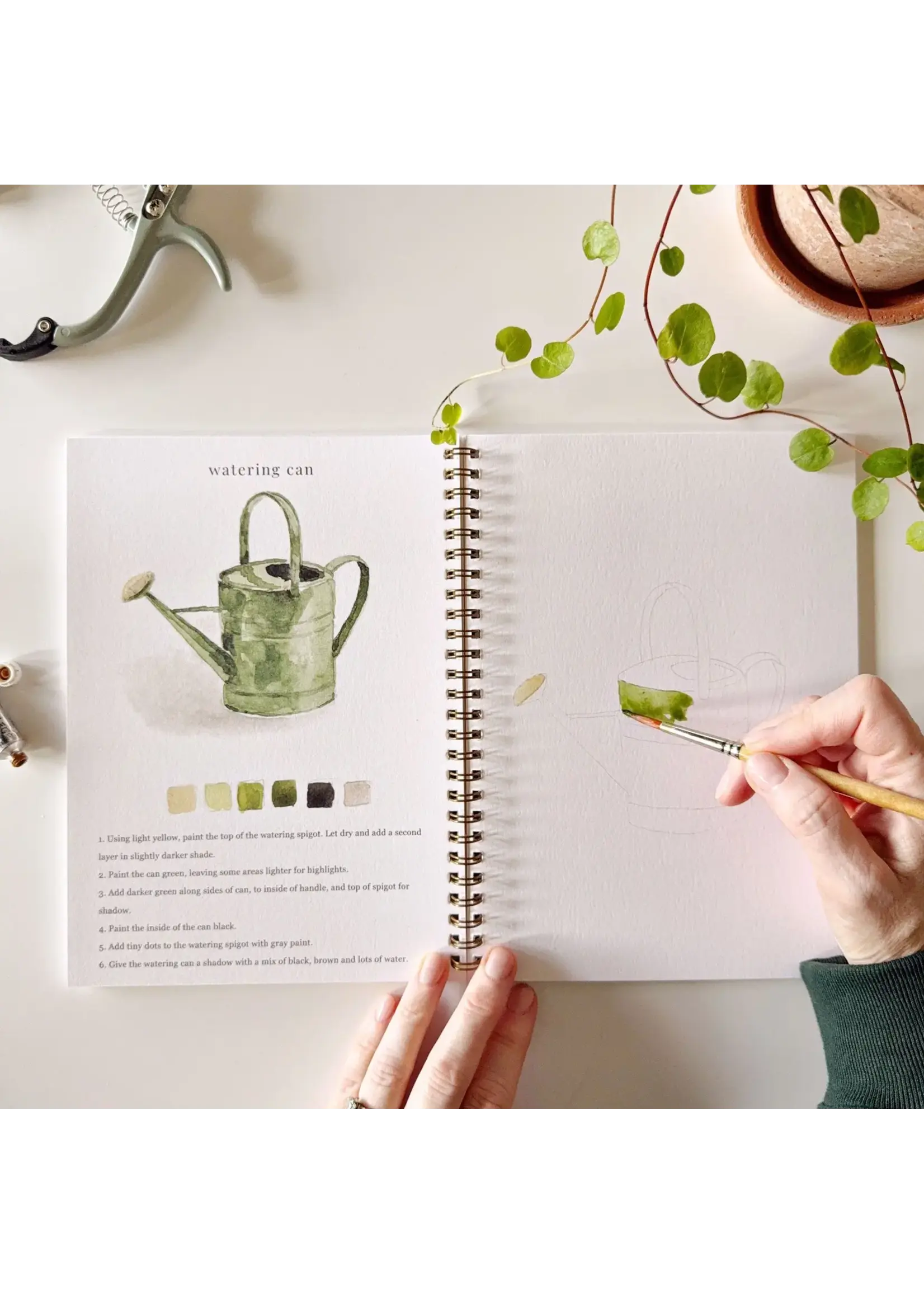 Emily Lex Studio Garden Watercolor Workbook