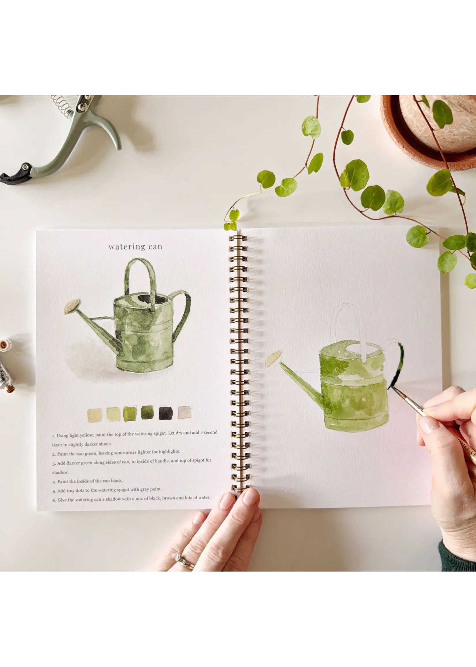 Emily Lex Studio Garden Watercolor Workbook