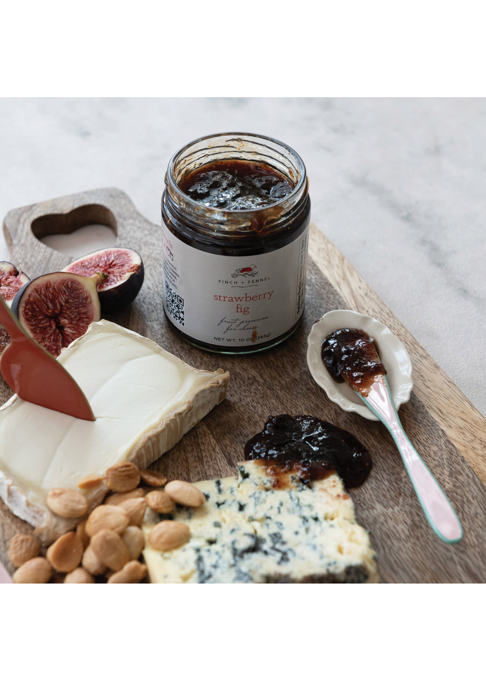 Finch + Fennel Strawberry Fig Cheese Preserves