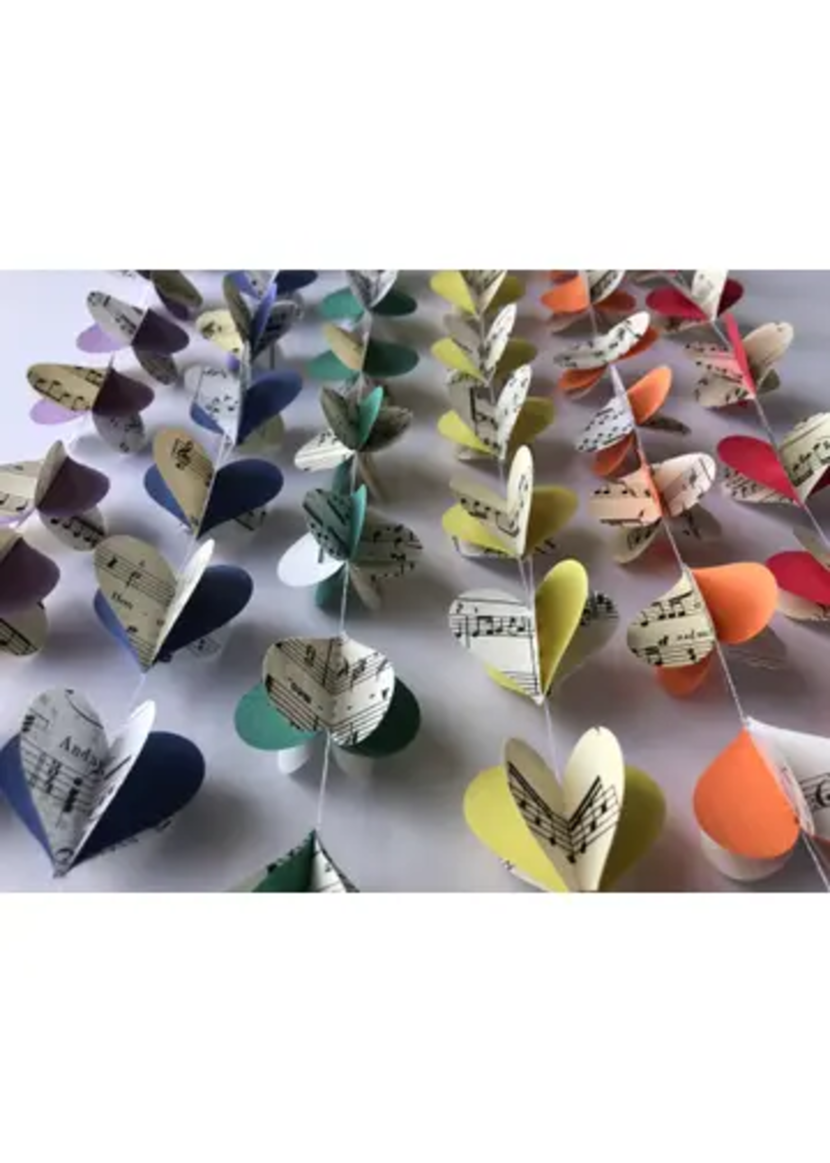 Montclair Made Heart Garland (Violet)