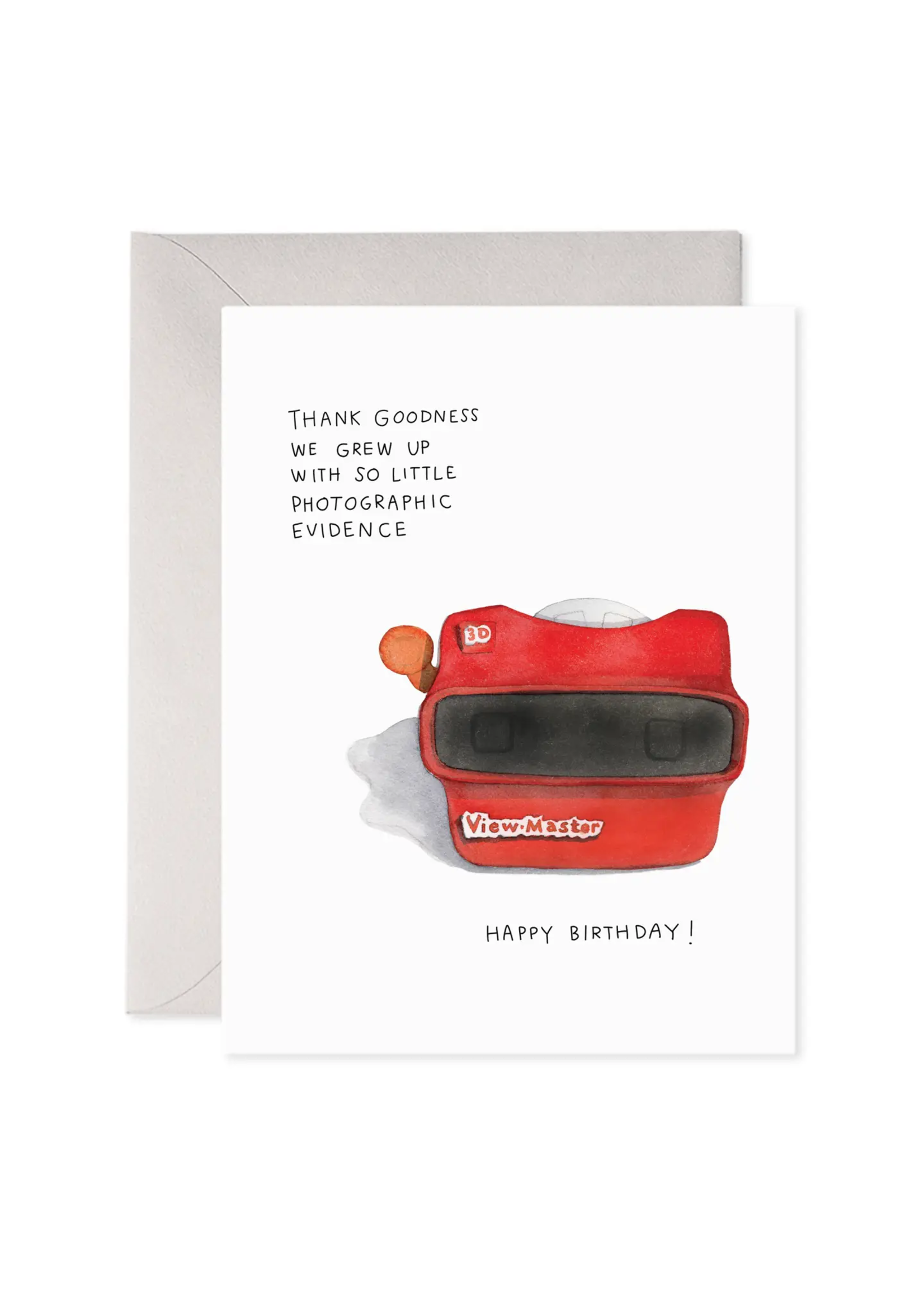 Greeting Card - Viewfinder Birthday Card – Retro Nostalgia