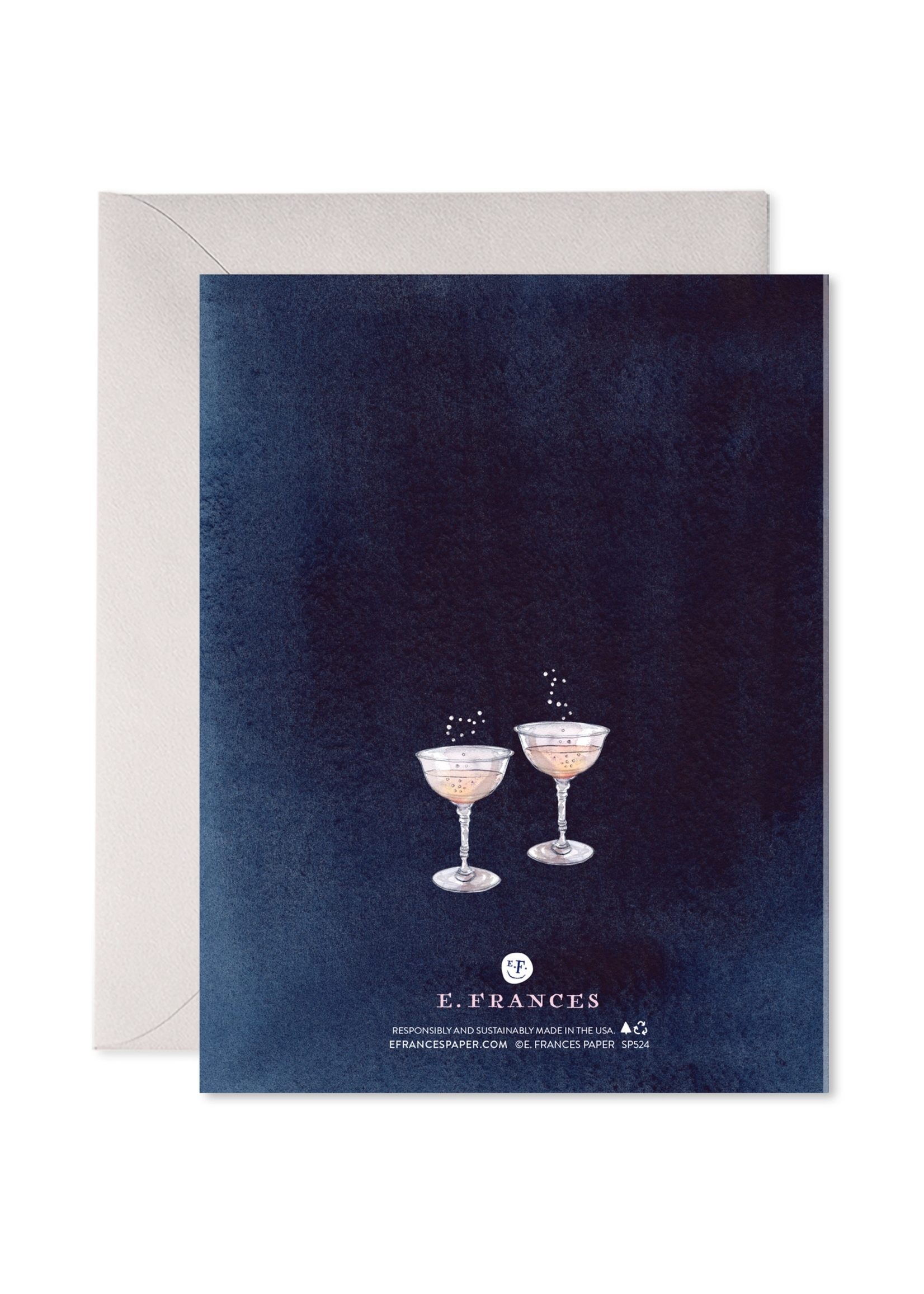 Greeting Card - Flying Cork | Congrats Champagne