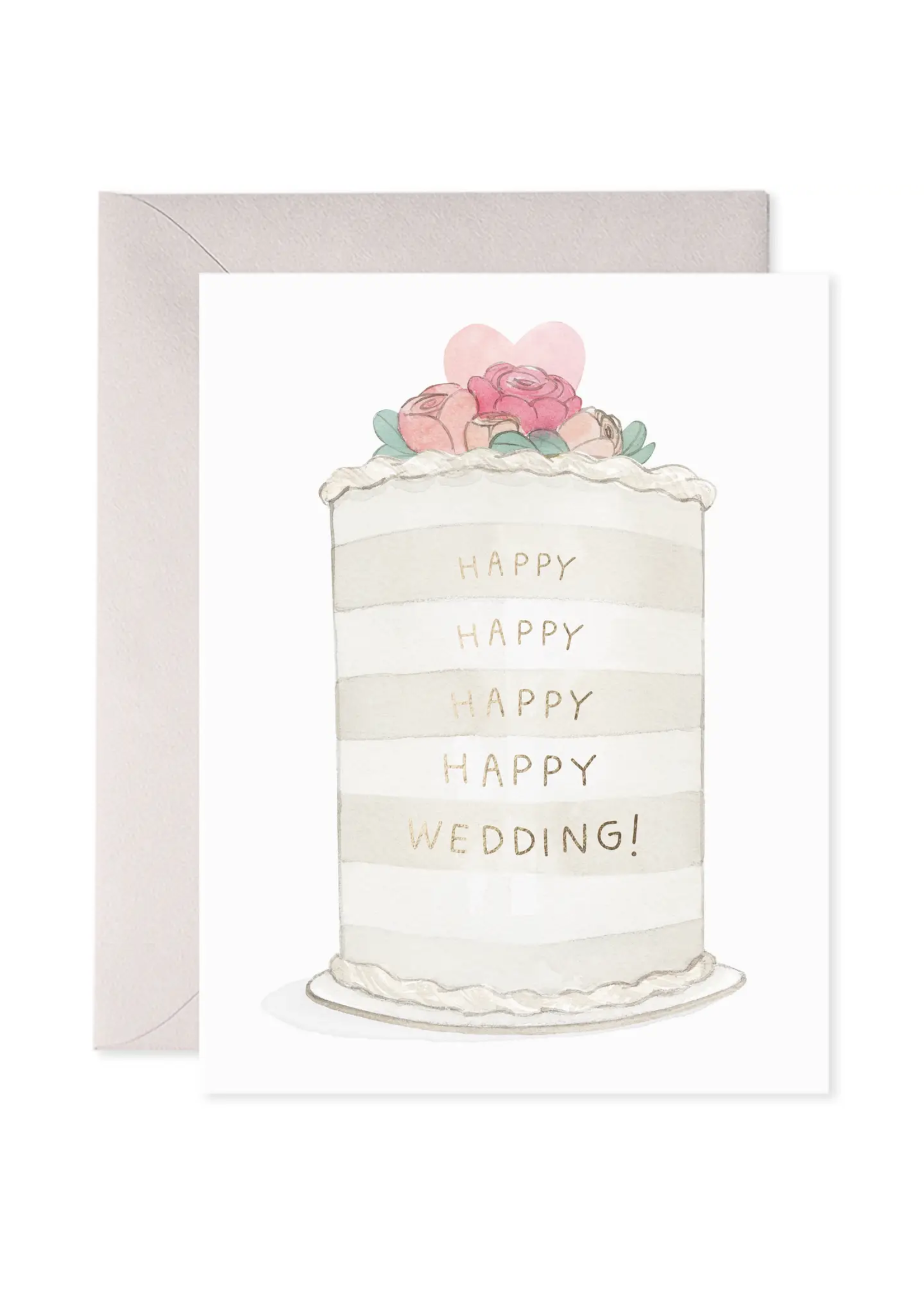 Greeting Card - Frosted Wedding
