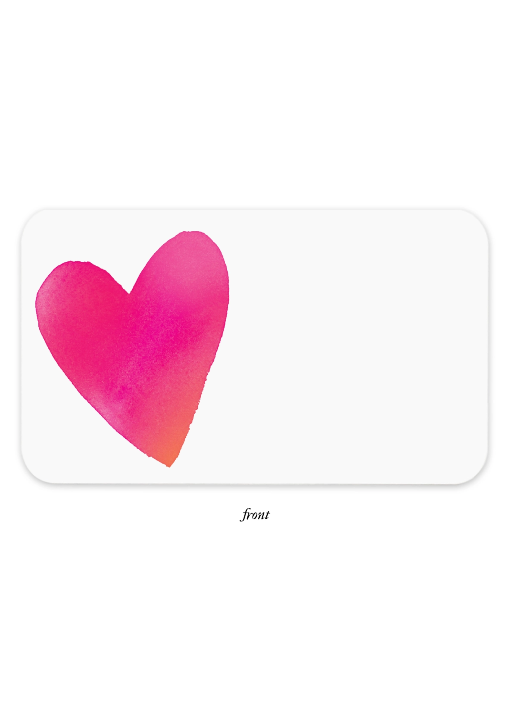 Big Heart Little Notes