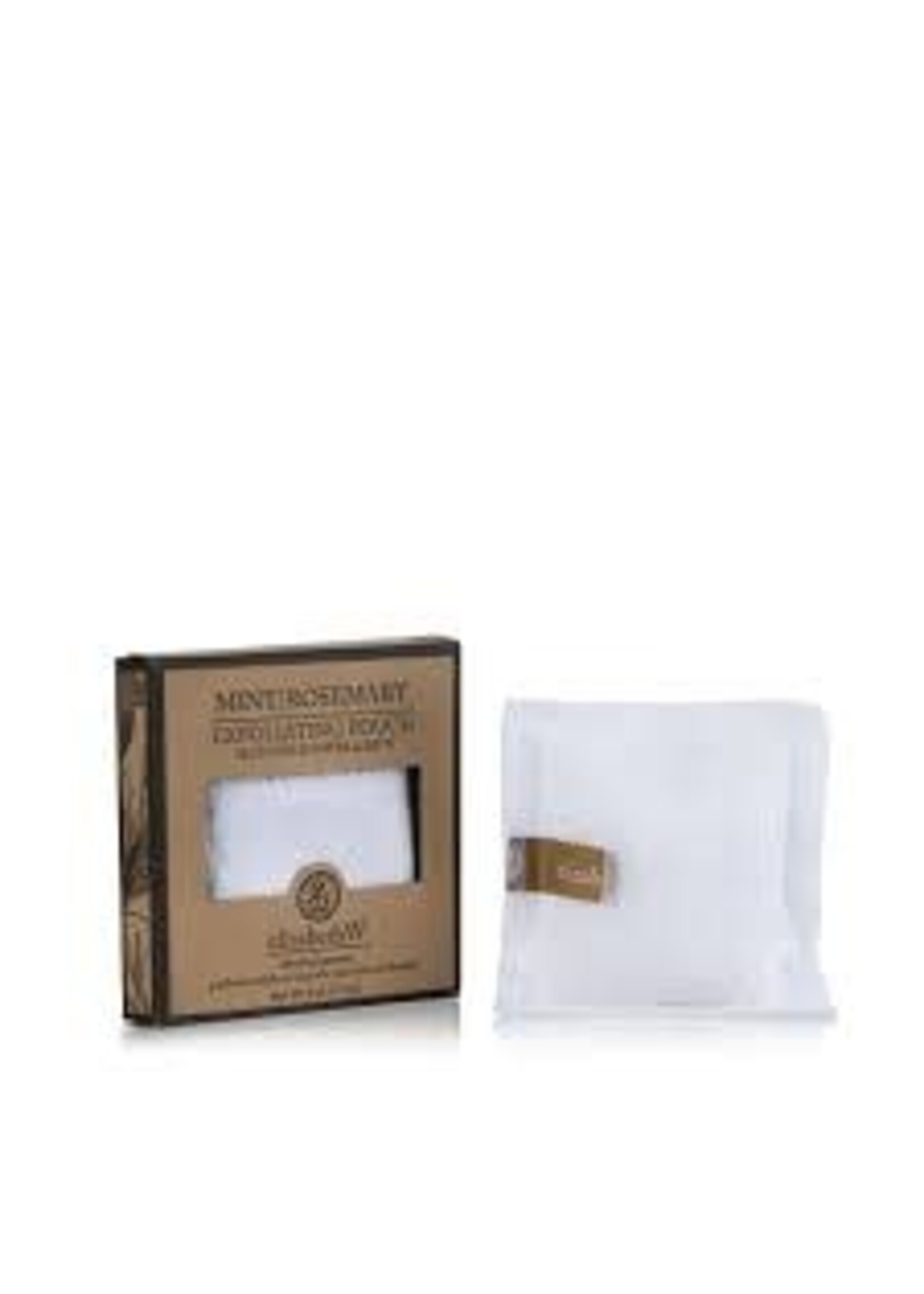 Elizabeth W Mint Rosemary Exfoliating Pouch