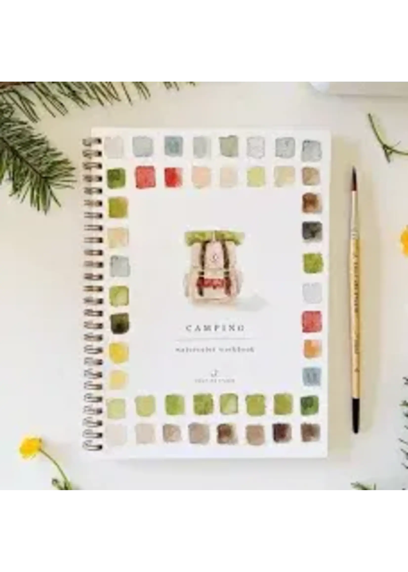 Emily Lex Studio Camping Watercolor Workbook