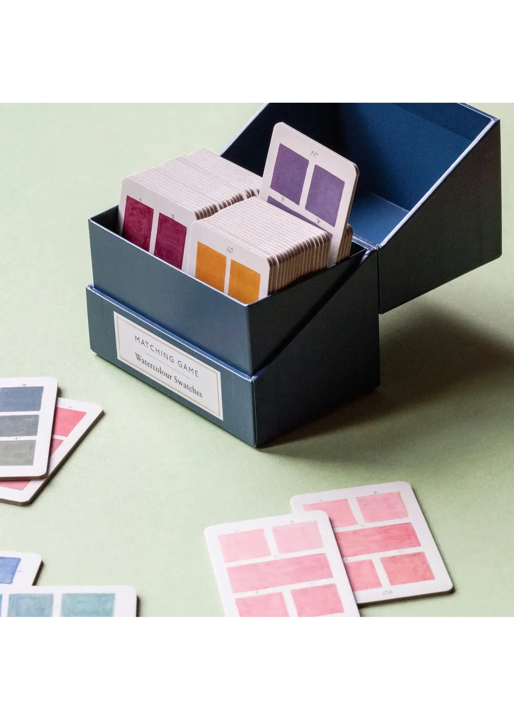 Rommytown Matching Game - Watercolour Swatches