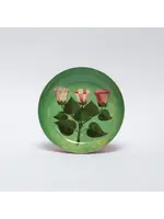 Rommytown Festival of Flowers Round Enamel Tray