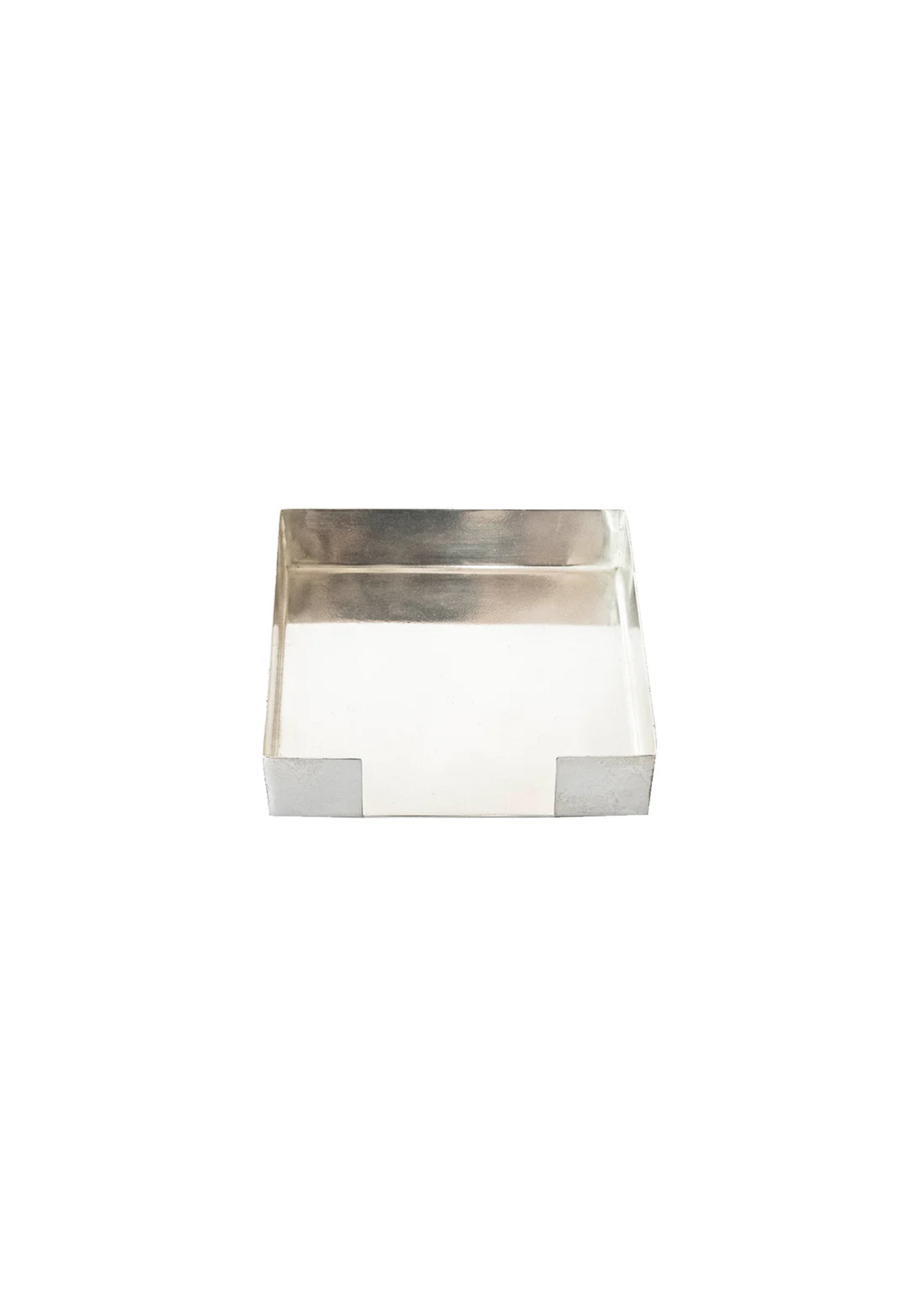 Cocktail Napkin Holder-Silver