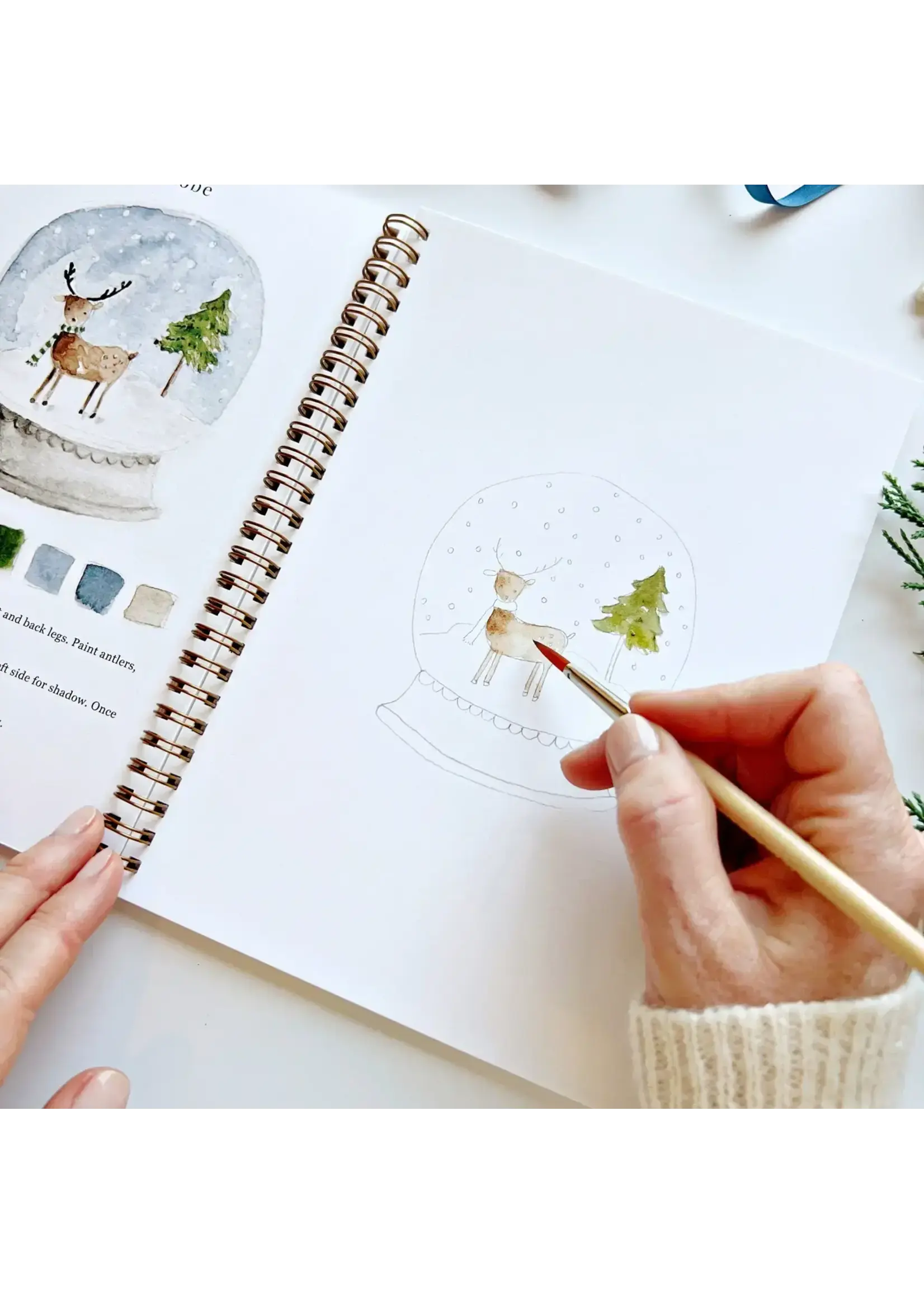Emily Lex Studio Winter Watercolor Workbook