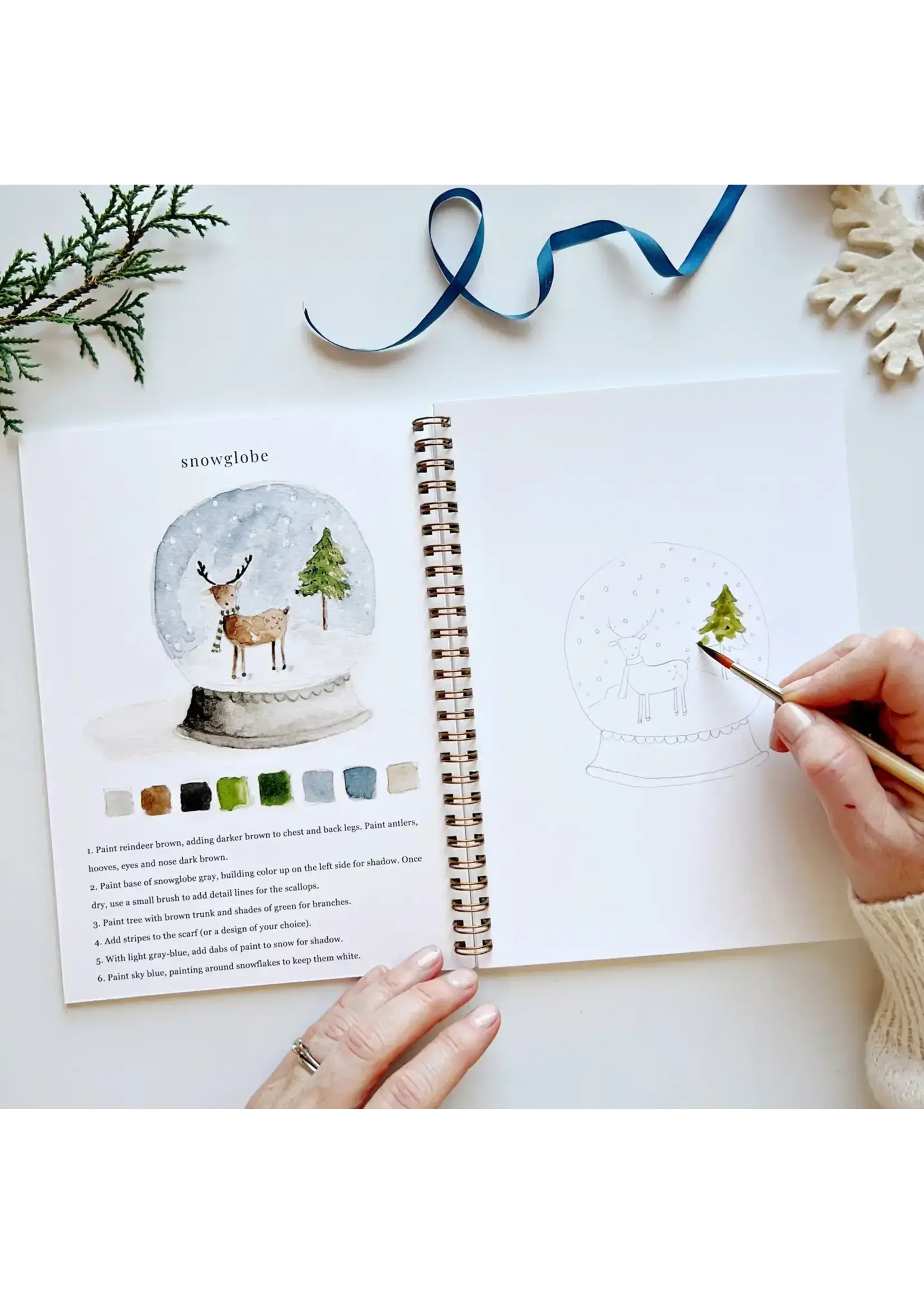 Emily Lex Studio Winter Watercolor Workbook