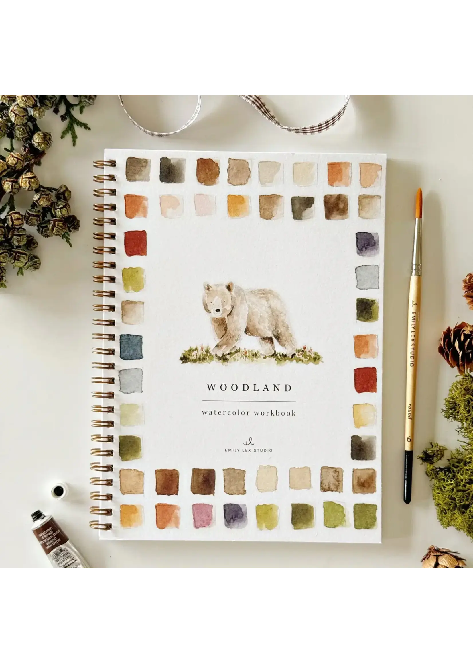 Emily Lex Studio Woodland Watercolor Workbook