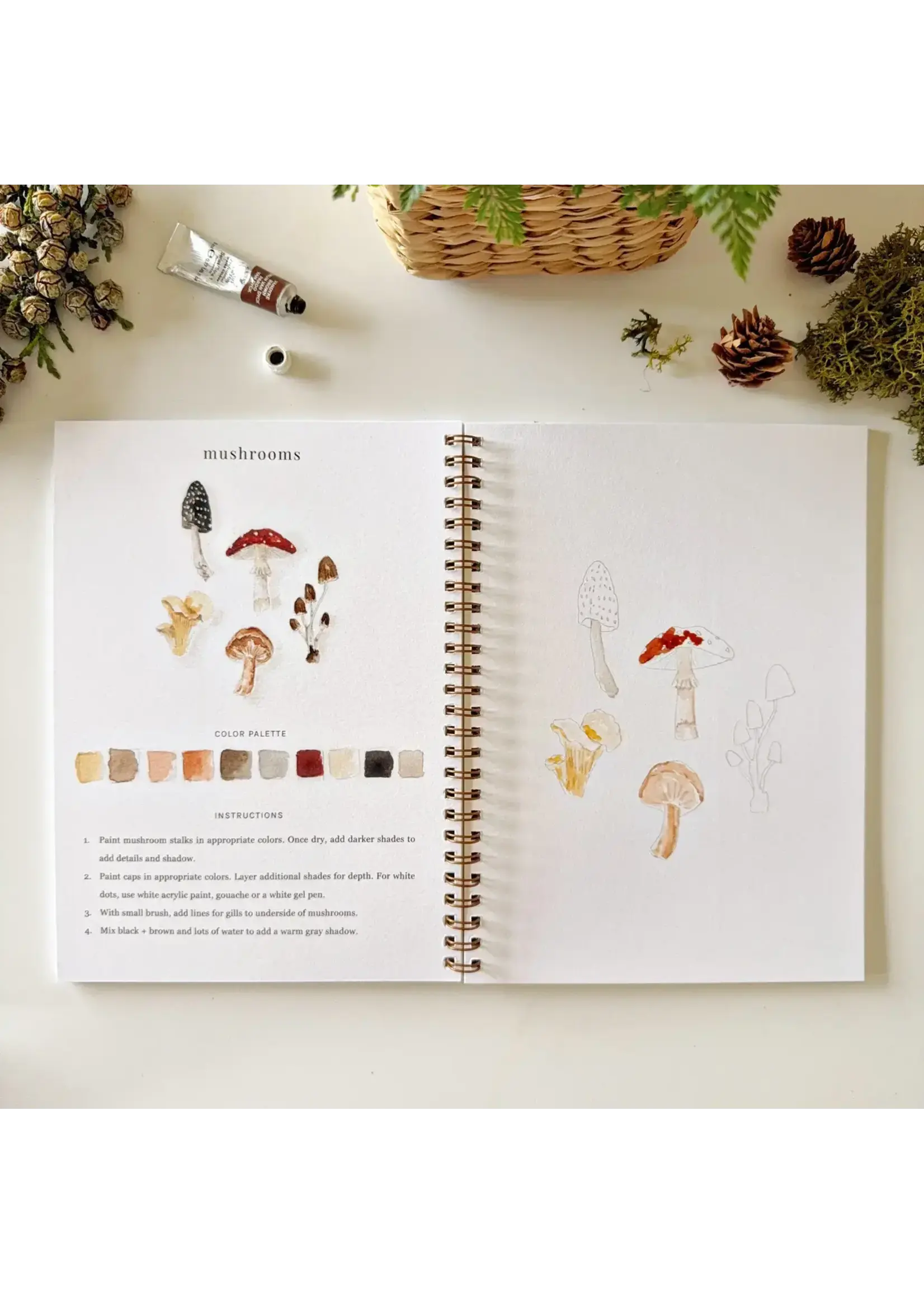 Emily Lex Studio Woodland Watercolor Workbook