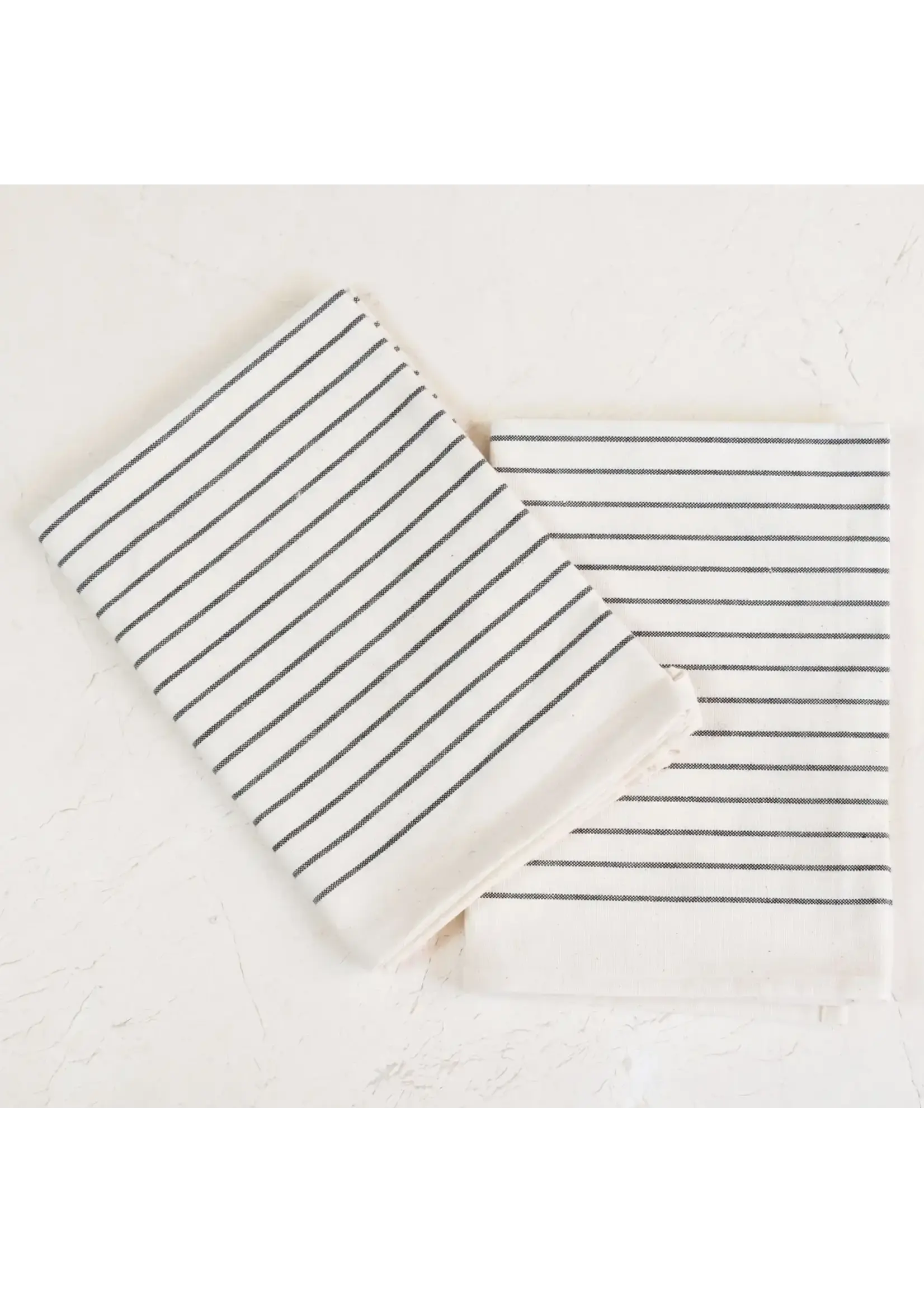 Sobremesa Cotton Tea Towels in Ivory Kitchen Essentials - Set of 2