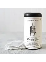 Oliver Pluff & Company Masala Chai - 20 Teabags in Signature Tea Tin