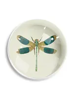 Ben's Garden Lucky Blue Dragonfly Dome Paperweight