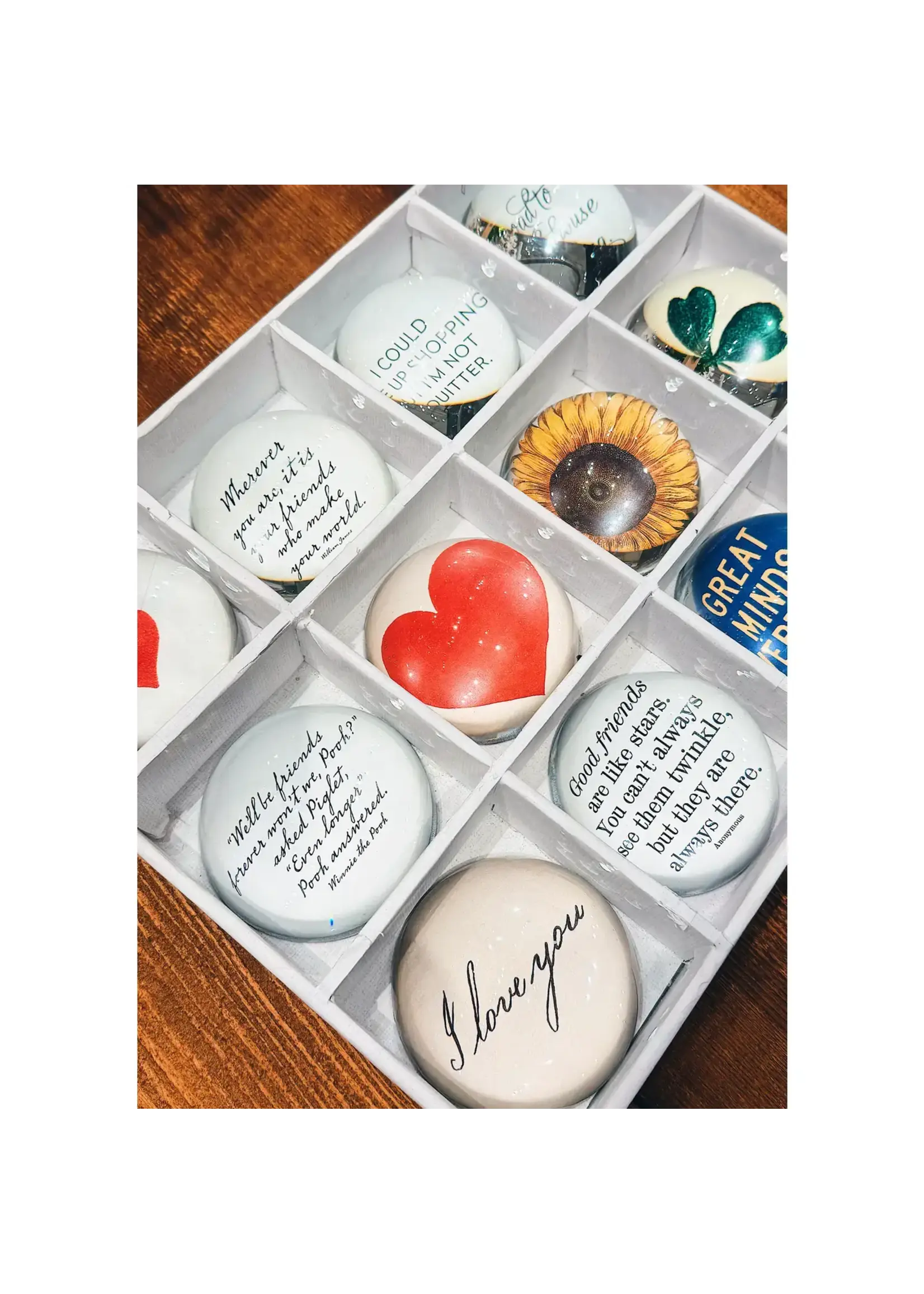 Ben's Garden Lucky Blue Dragonfly Dome Paperweight