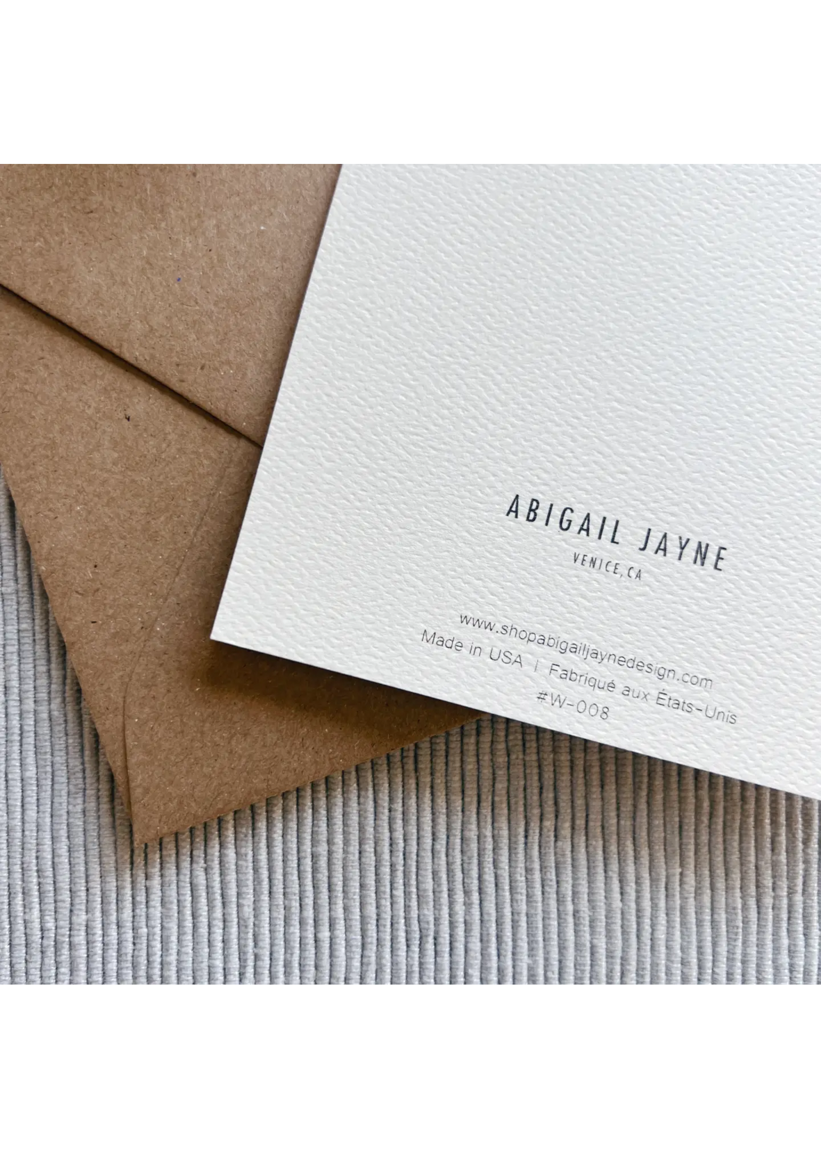 Abigail Jayne Design Artichokes I Heart You Card | Love Friendship