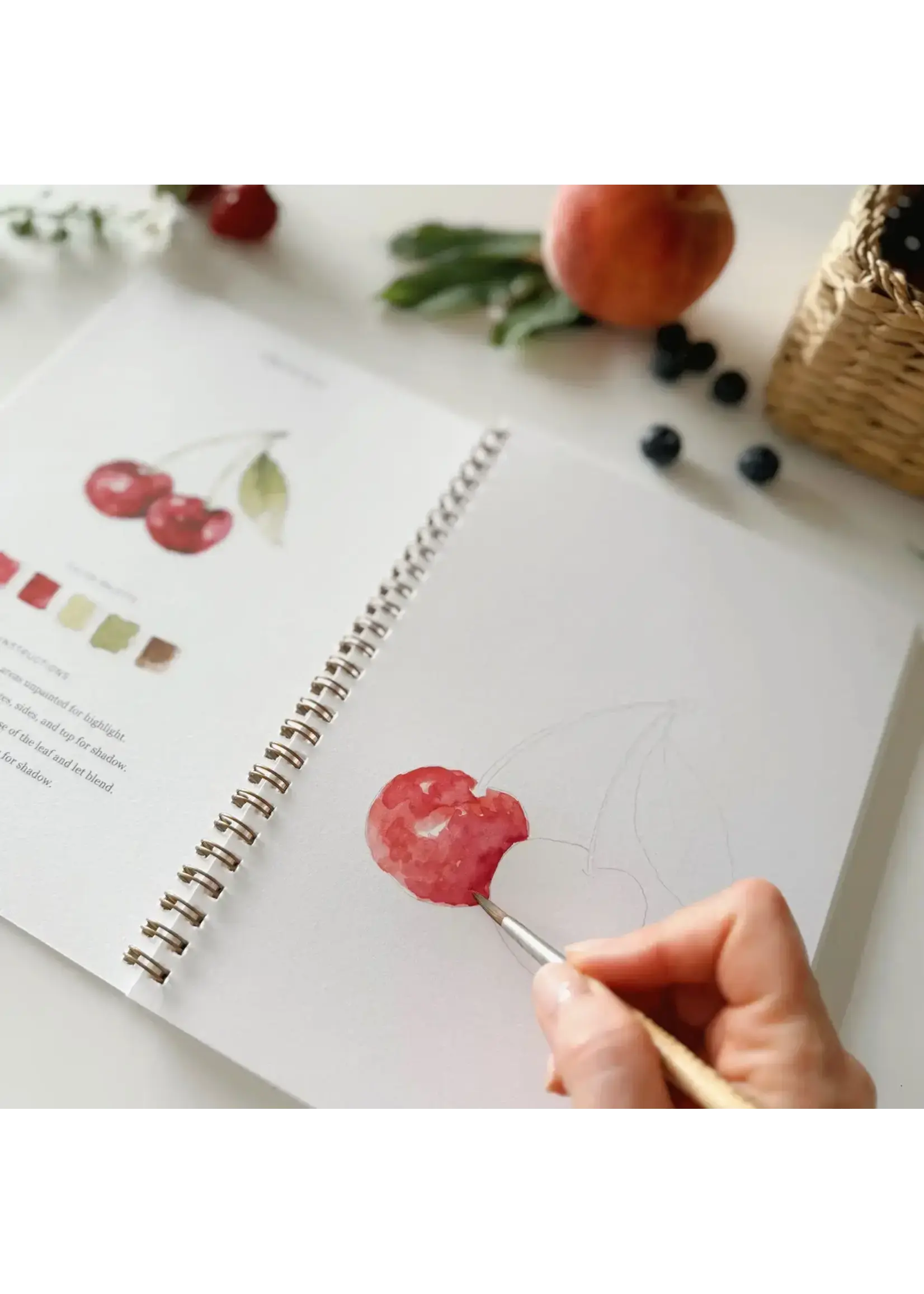 Emily Lex Studio Fruit Watercolor Workbook