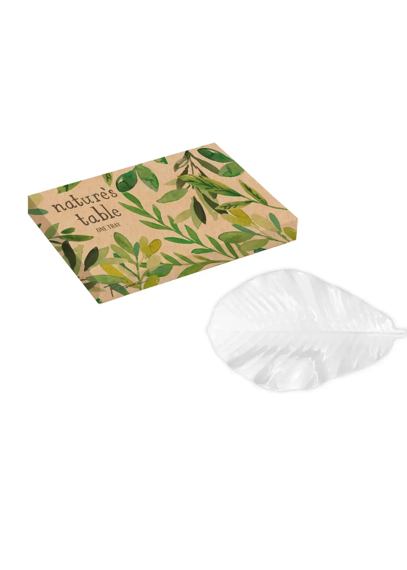 Nature's Table Magnolia Leaf Dish (6x3)
