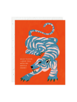 Seedlings Wild Thank Birthday Card