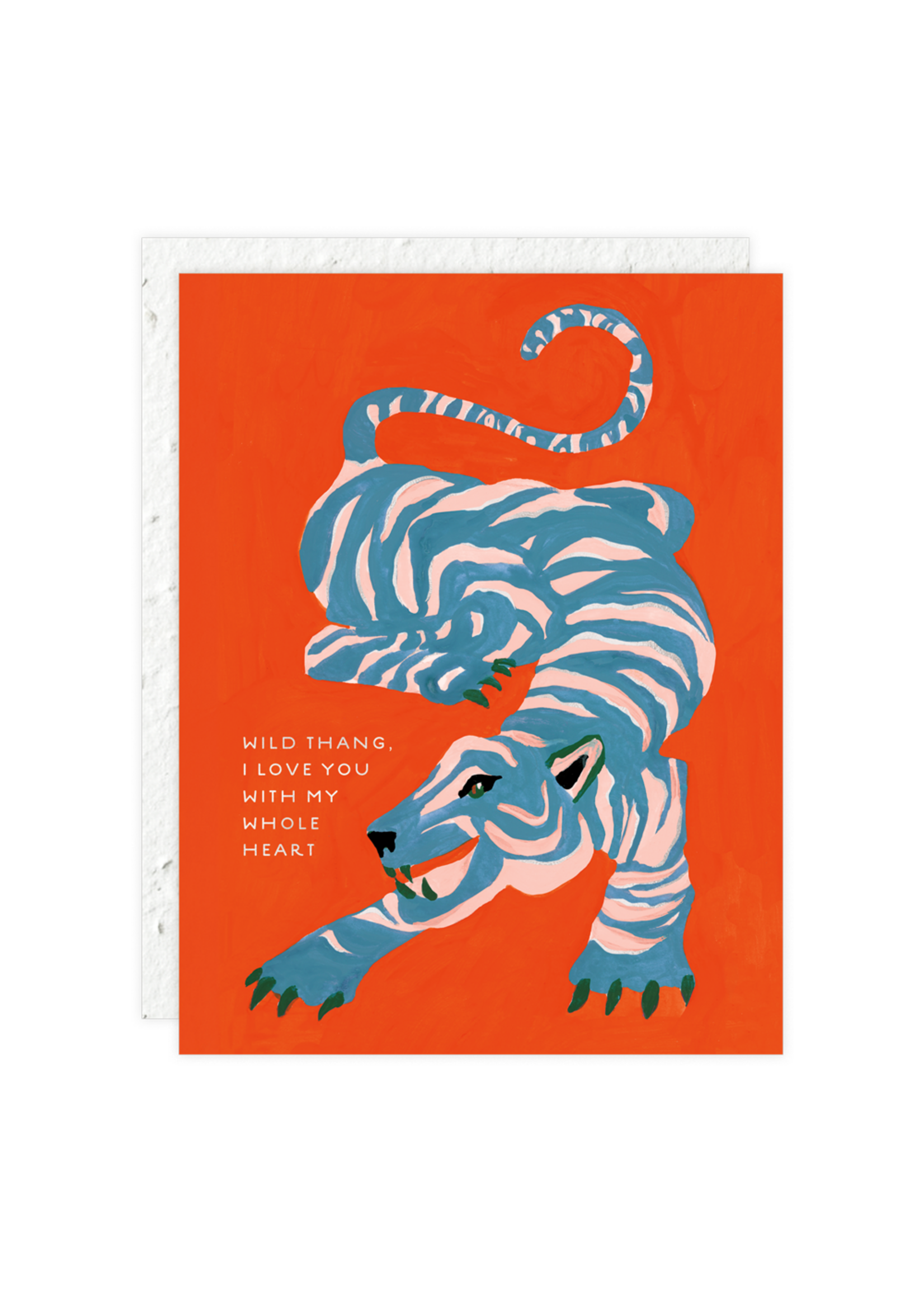 Seedlings Wild Thank Birthday Card