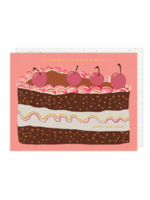 Seedlings Slice of Cake Birthday Card