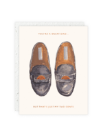 Seedlings Penny Loafers Father's Day Card