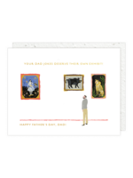 Seedlings Dad at the Museum Father's Day Card
