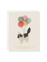 Seedlings Birthday Kitty Birthday Card
