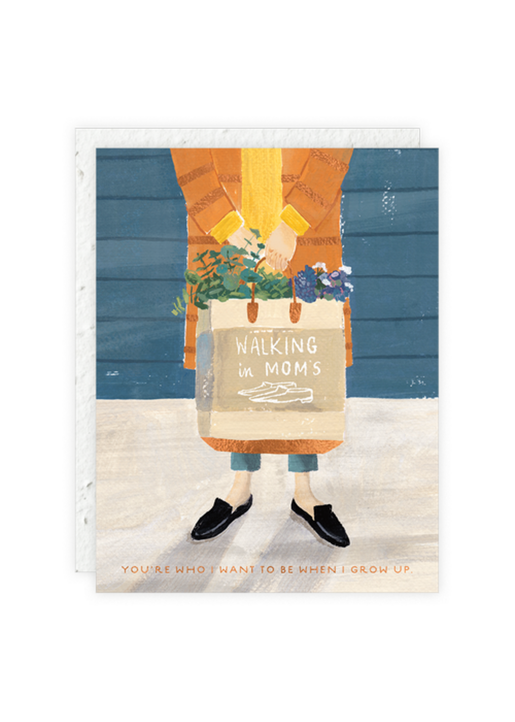 Seedlings Who I Want To Be When I Grow Up Mother's Day Card