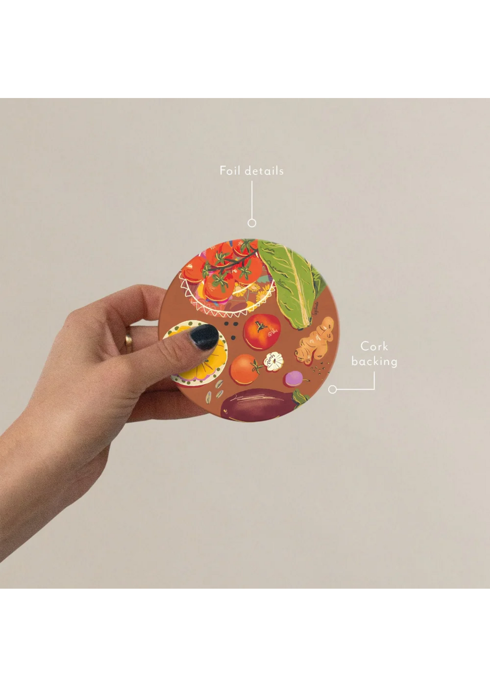 Seedlings Veggies Seedlings Coaster