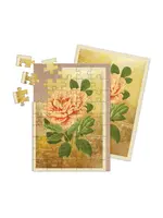 Ohh Deer Tree Peony Jigsaw Greeting Card