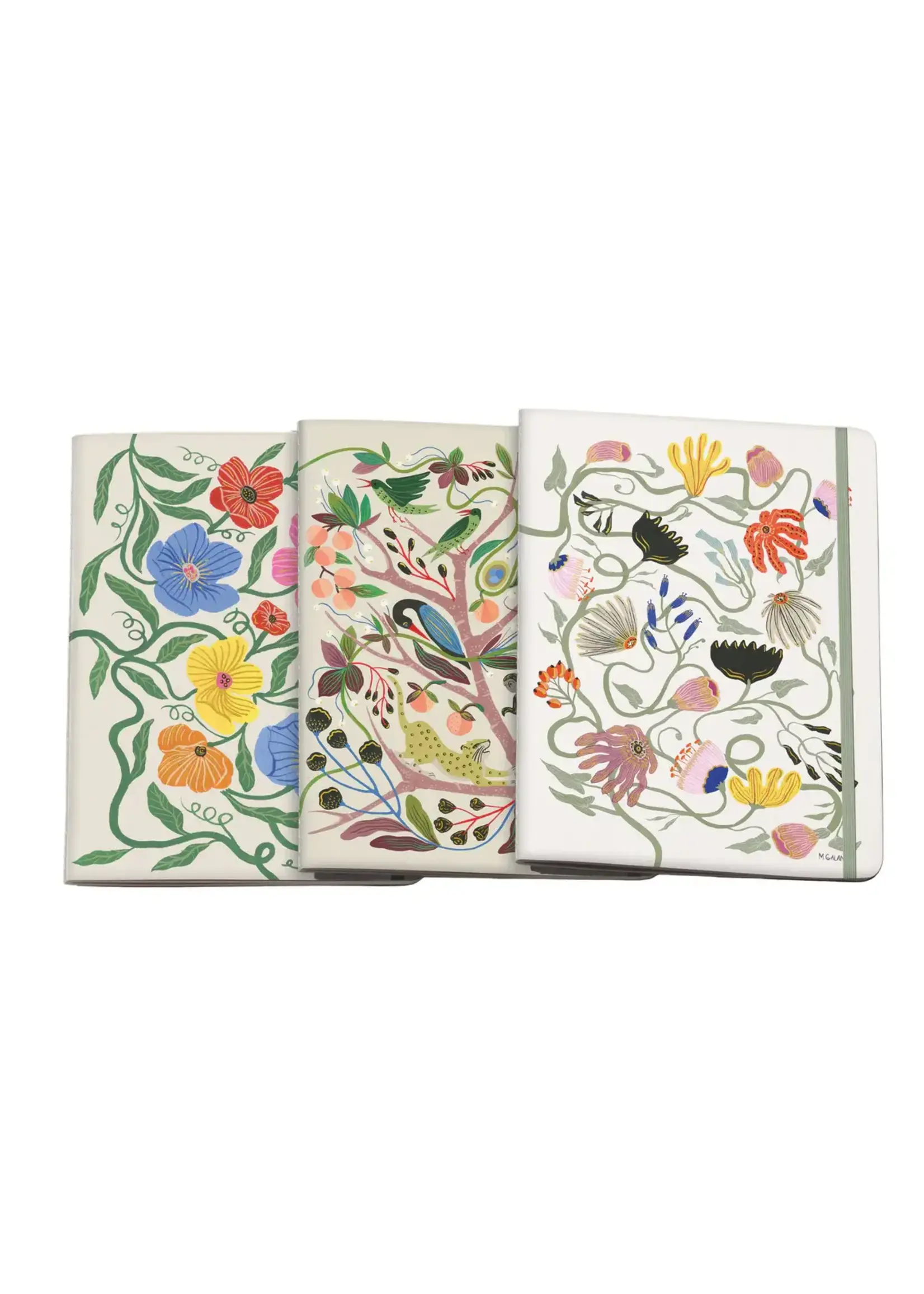 Seedlings Widly In Love Sewn Trio Notebook Set (3)