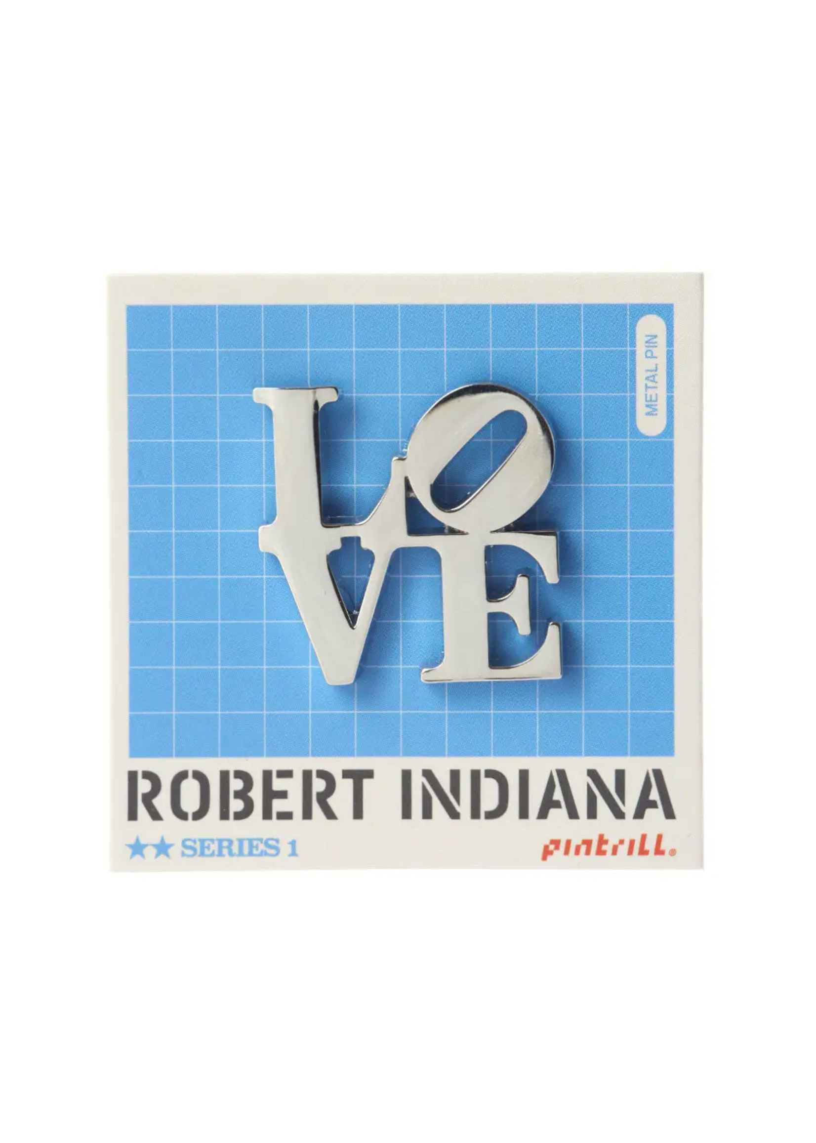 Pintrill Love Pin - Silver