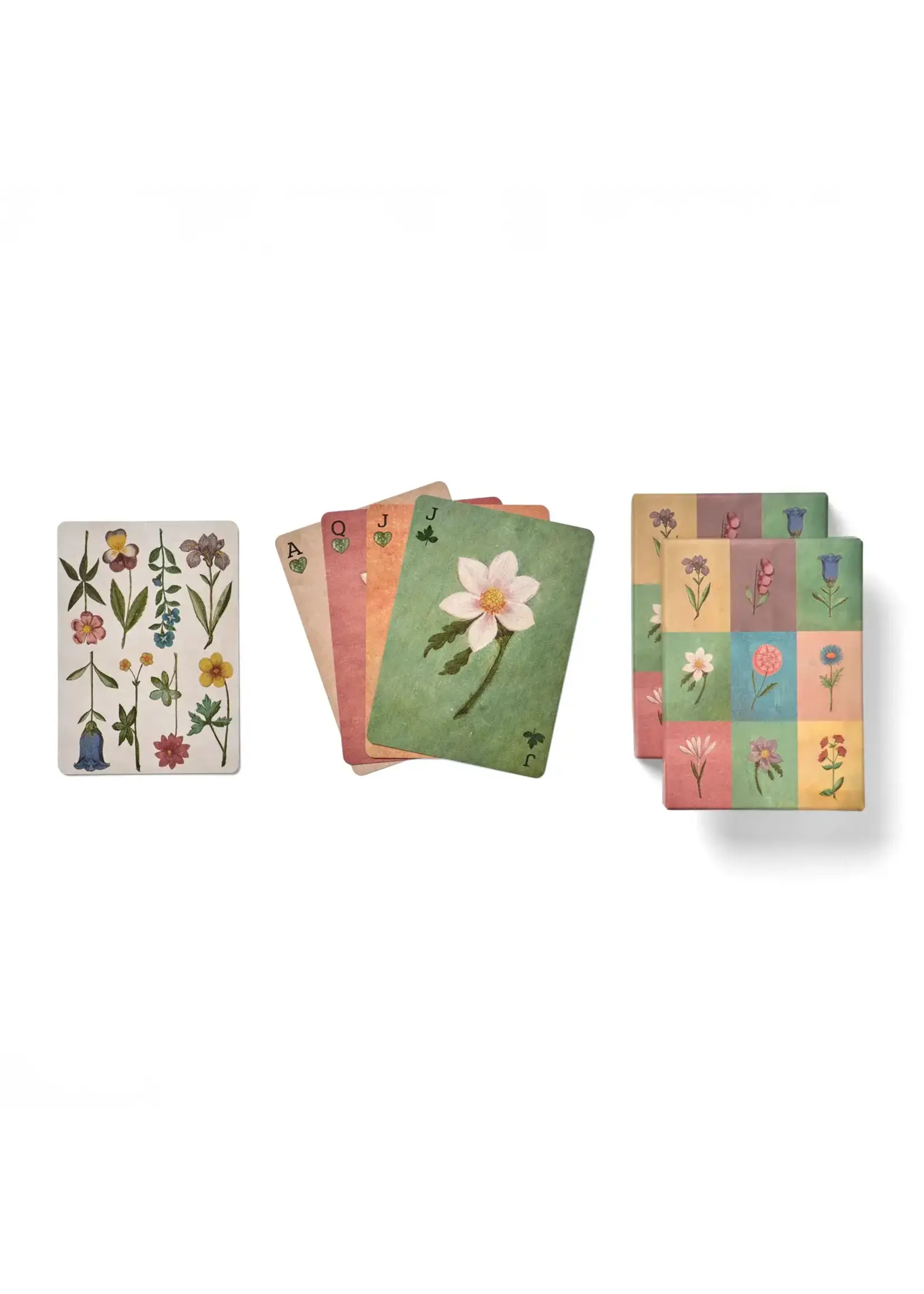 Rommytown Playing Cards - Set of Two Decks (Festival of Flowers)