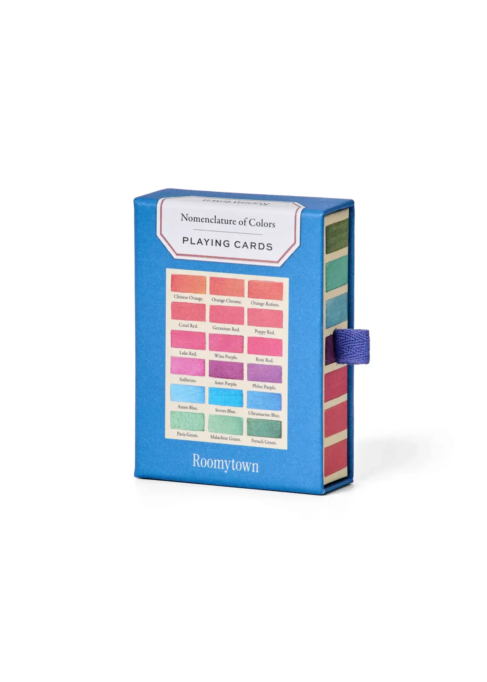 Rommytown Single Deck Playing Cards - Nomenclature of Colors